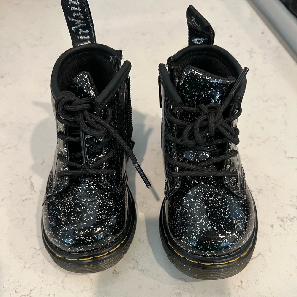 Toddler Sparkle Doc Martens